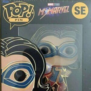Ms. Marvel Funko Pop Enamel Pin - Special Edition - NWT